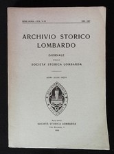Archivio storico - aa., vv.