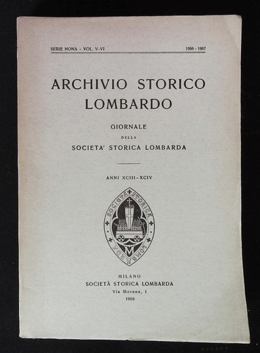 Archivio storico - vv.,