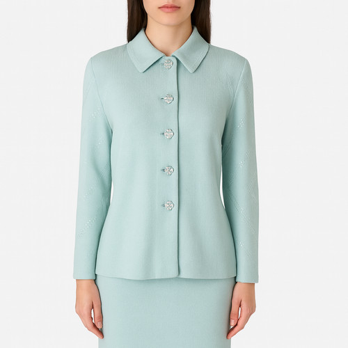 Giacca maglia paillettes sera