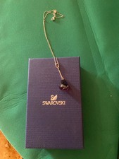 Collana swarovski goccia viola - swarovski,