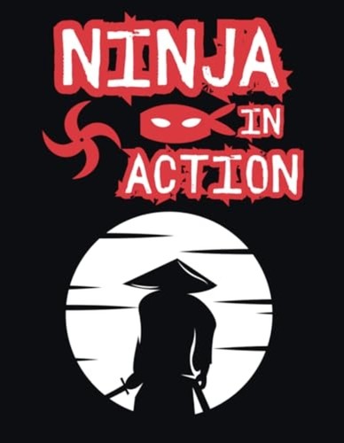 Ninja action coloring book - coloring,