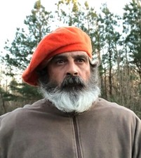 Uomo Arancione Lana Scot