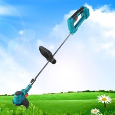 TAGLIAERBA DECESPUGLIATORE DOPPIA BATTERIA TAGLIAERBA GIARDINO TAGLIABORDI NUOVO