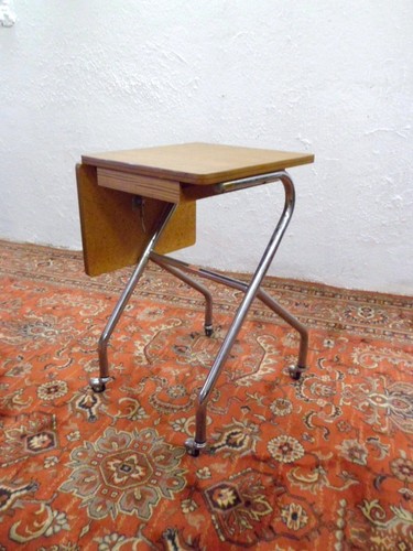 Tavolino vintage pieghevole - vintage,