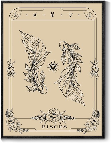 Quadro tela con cornice - tela,
