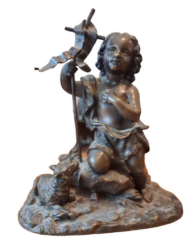 Sculpture bronze statuette - sculpture,