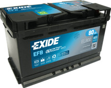 Batteria avviamento EXIDE EL800 compatibile con ALFAROME/FIAT/LANCI FIAT TOYOTA
