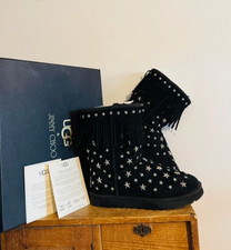 Stivali neri UGG x Jimmy Choo