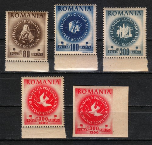 Romania 1946 mnh 1008 1011 - 1946, mi
