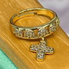 Anello femminile dorato