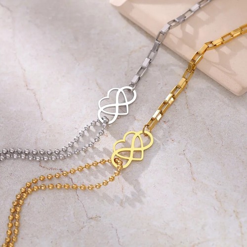 Bracciale acciaio simbolo - bracciale, in