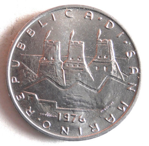 1976 san marino lire - lire,