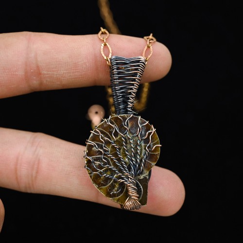 Collana artigianale ciondolo - artigianale,