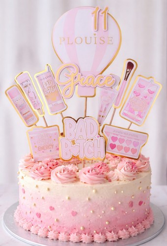 Plouise cake topper - topper, make