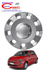Set 4 Copricerchi Coppe Borchie Ruota 14'' per Fiat 500 Cinquecento dal 2007