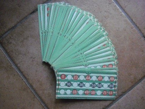 Antiche cartelle gioco - antiche,
