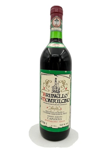1977 capanna brunello - 1977, di