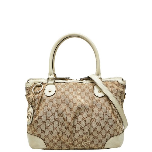 Gucci canvas sukey tote - gucci,