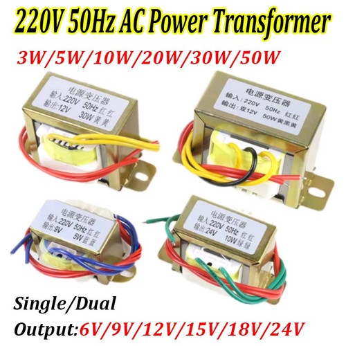Trasformatore 220v 50hz - 220v,
