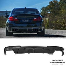 Diffusore *LOOK M5* Nero per BMW Serie 5 F10 F11 (solo per MSport) DOPPIA USCITA