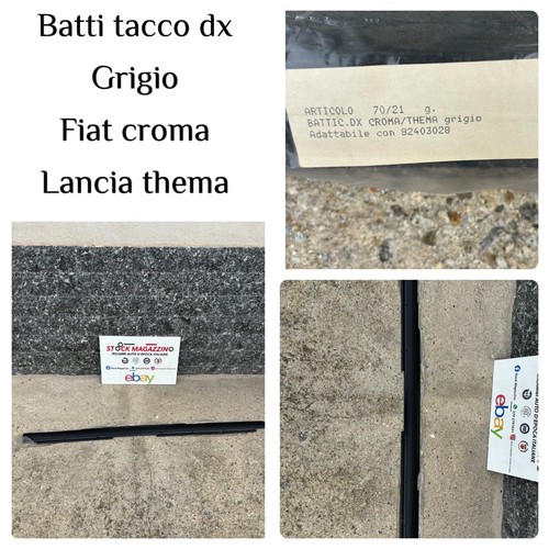 Battitacco destro grigio nuovo - battitacco,
