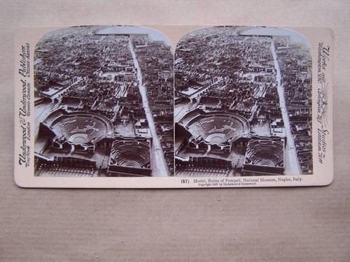 Stereoview stereo view italy - view,
