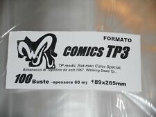 100 BUSTE WR "COMICS TP3"
