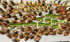 lotto 100 oggetti in resina modernariato bomboniere