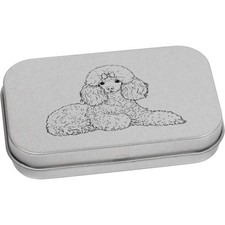 'Playful Poodle Dog' Metal