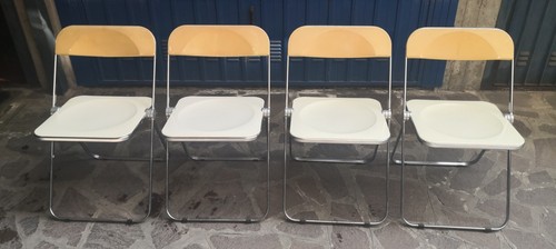 Set sedie plia by piretti - sedie,