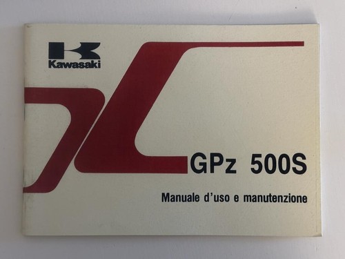Kawasaki gpz 500s libretto - kawasaki,