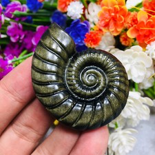 Natural Hand Carved Gold