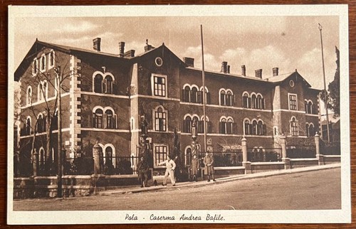 Cartolina epoca pola - cartolina, d'