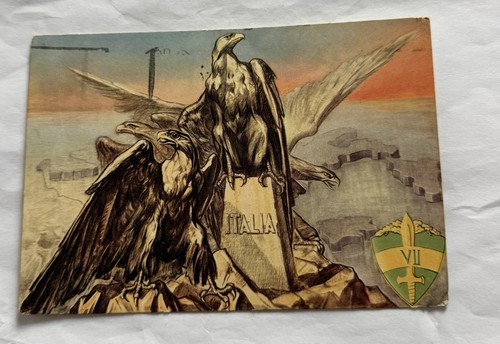 Cartolina guardia alla - guardia,