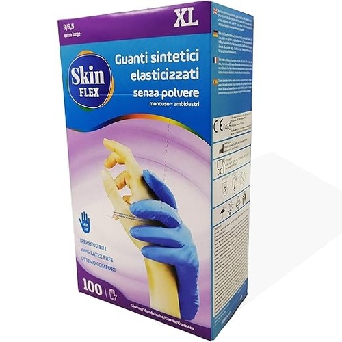 Skin flex guanti - in, lattice