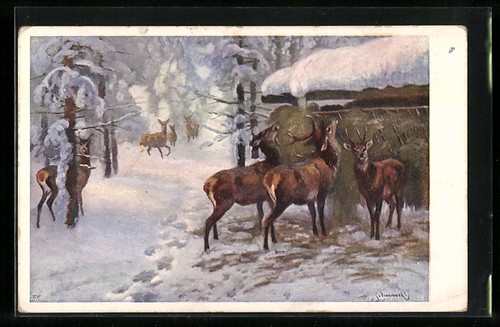 Cartolina artistica fratelli - cartolina,