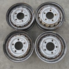 Set 4 cerchi in ferro d'epoca