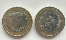 ⭐️Lotto 2 Monete Da 1€ Circolate-??1€ Lettonia 2014 +??1€  Portogallo 2015⭐️