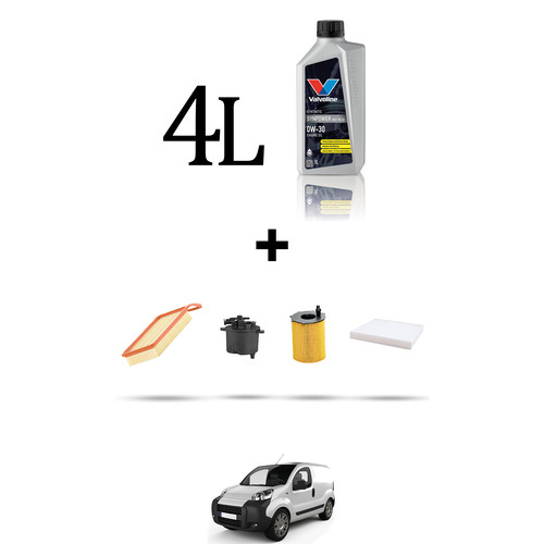 Hoffcar kit tagliando filtri - kit,