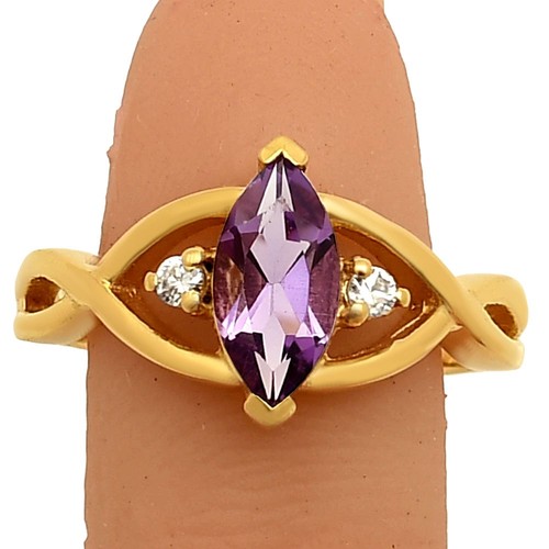 Anello oro carati - 18, su