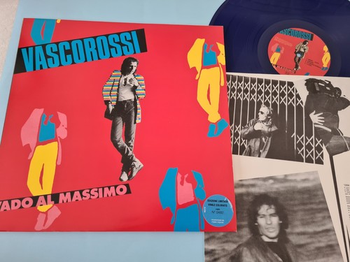 Vasco rossi vinile - blu, halidon