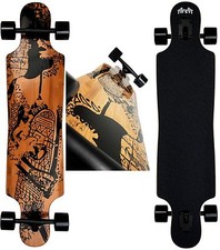 Longboard AREA Tribal Curve modello skateboard nuovo
