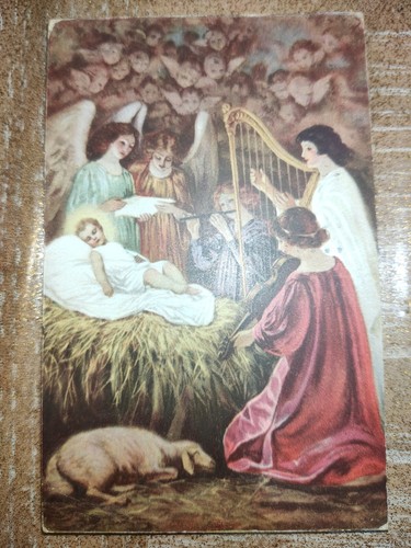 Cartolina buon natale - buon,