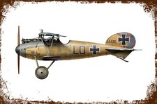 Targa in latta retrò ALBATROS