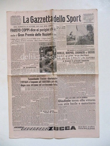 Gazzetta dello sport 218 - gazzetta,