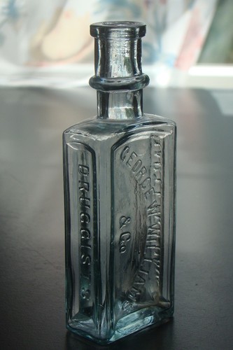 Antica bottiglia farmacia