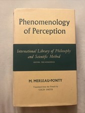 PHENOMENOLOGY OF PERCEPTION