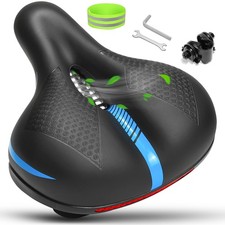 Larga Sella Bici Comoda Uomo