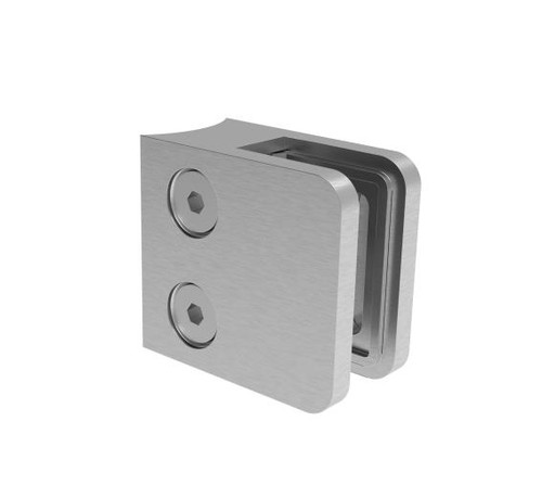 Supporto vetro acciaio inox - in,