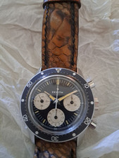 Zenith Sub Sea A277 cronografo subacqueo uomo vintage anni 60 quadrante panda rovesciato RARO